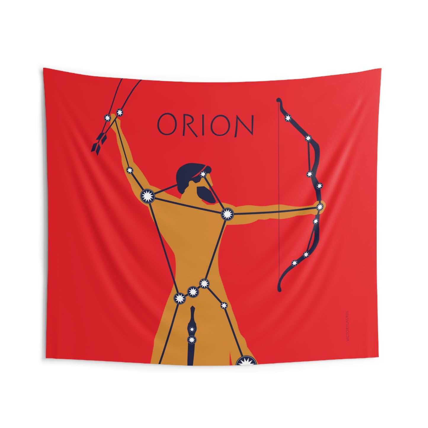 Orion Indoor Wall Tapestries Yellow