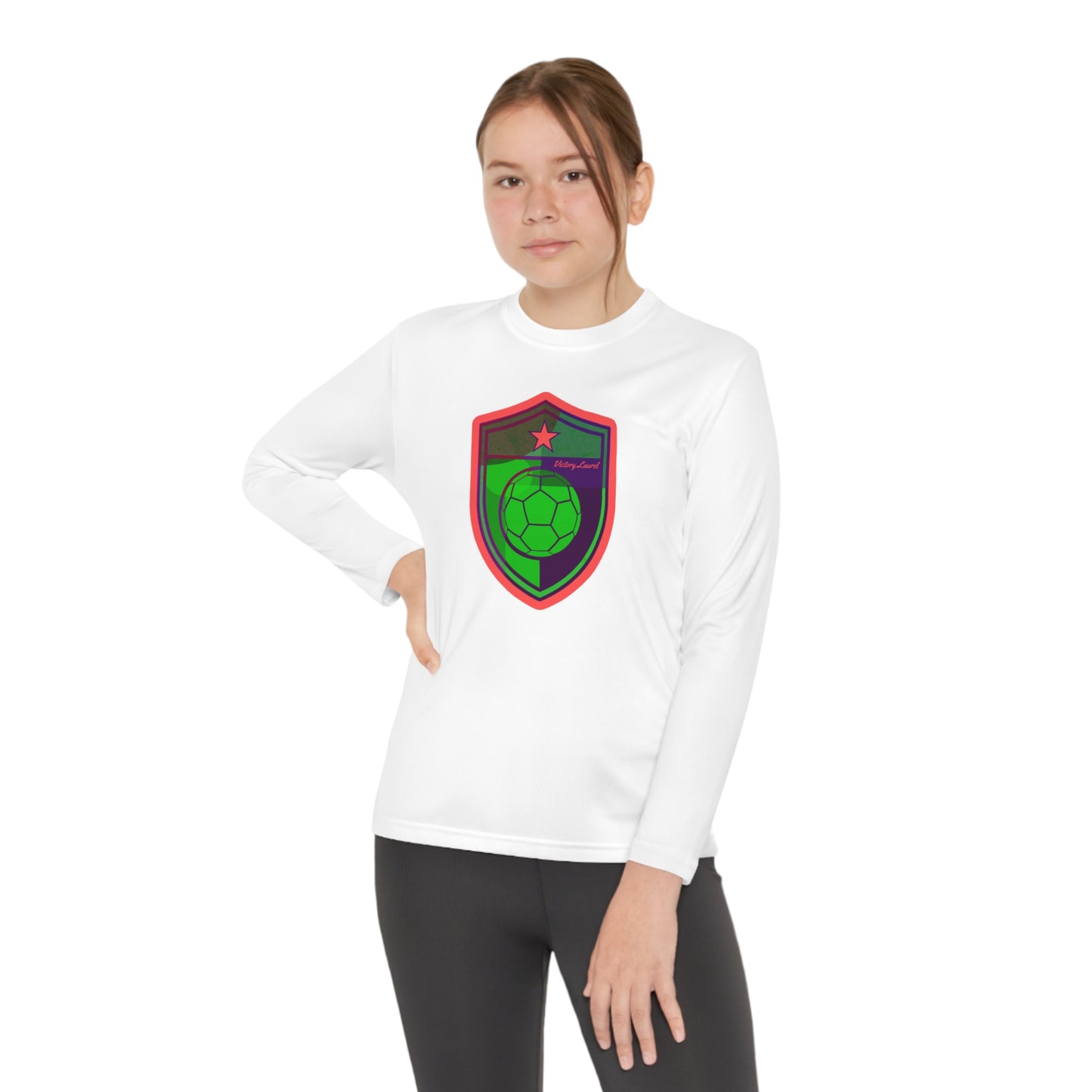 Soccer Youth Long Sleeve Competitor Tee