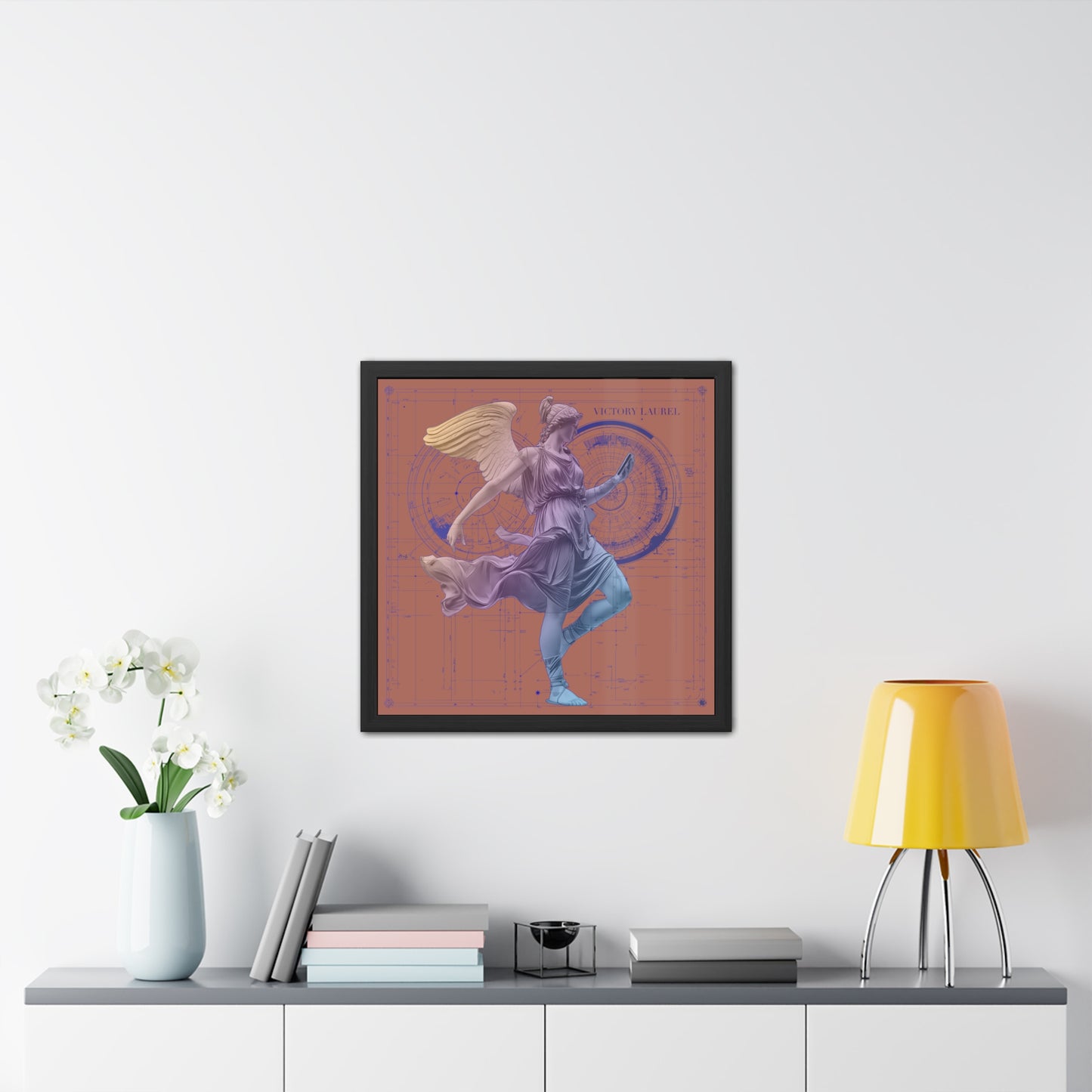 Framed Posters Desert Pink Color Nike