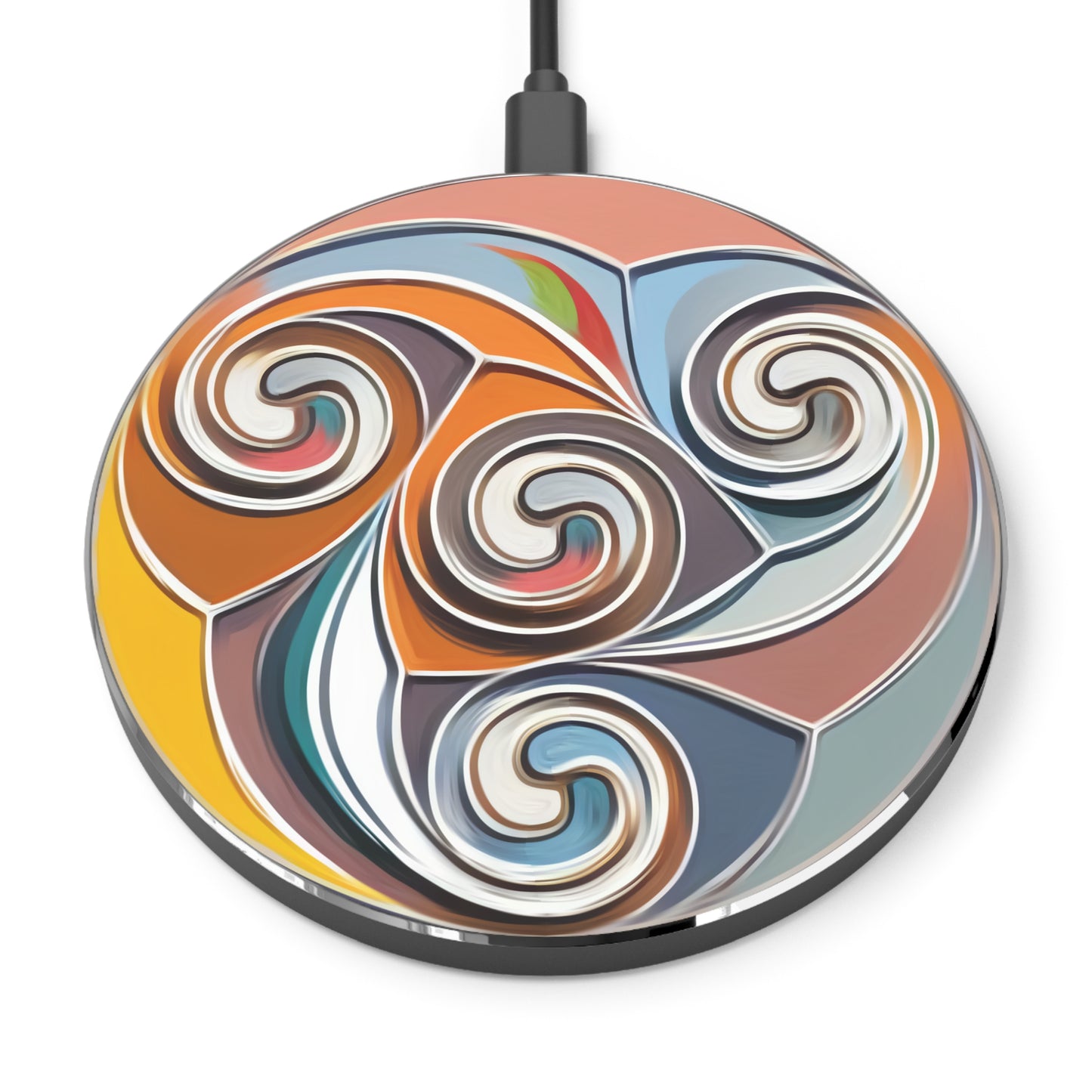 Wireless Charger Celtic Spiral One