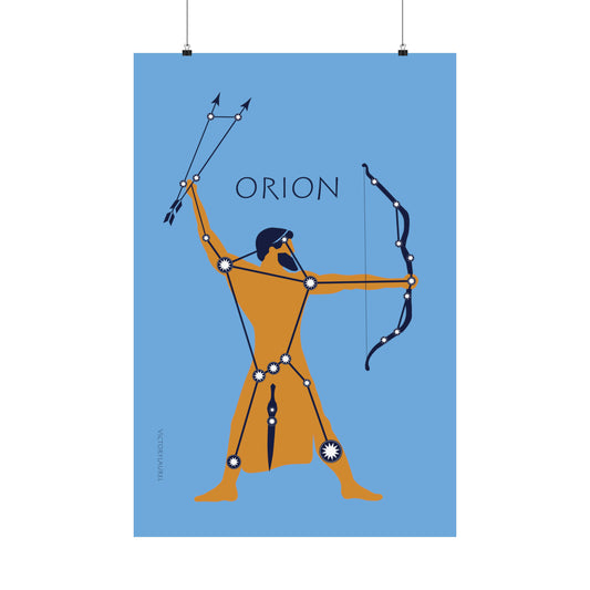 Orion Constellation - Matte Vertical Posters