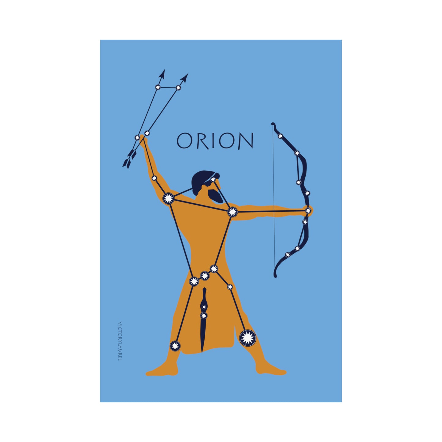 Orion Constellation - Matte Vertical Posters