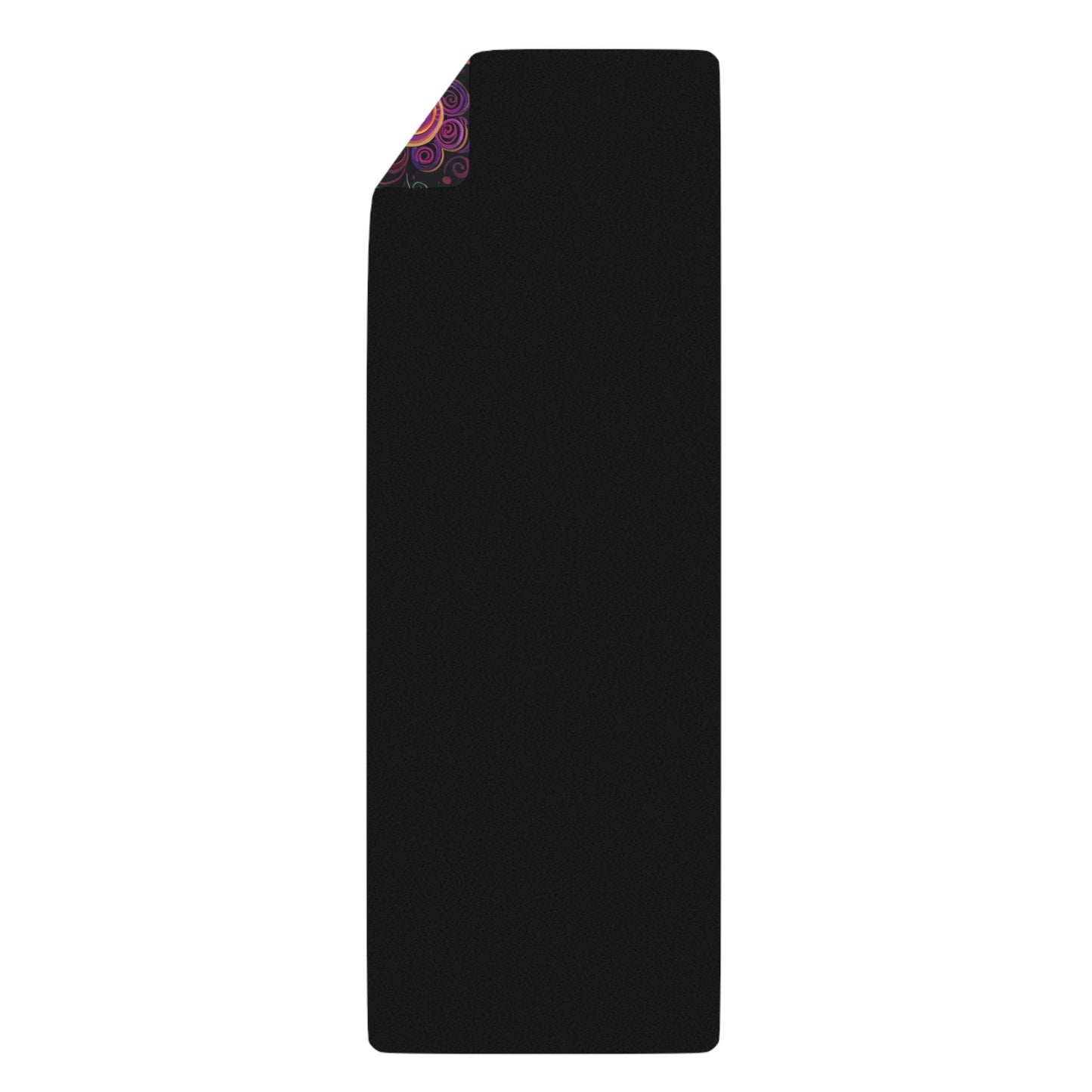 Rubber Yoga Mat - Floral1