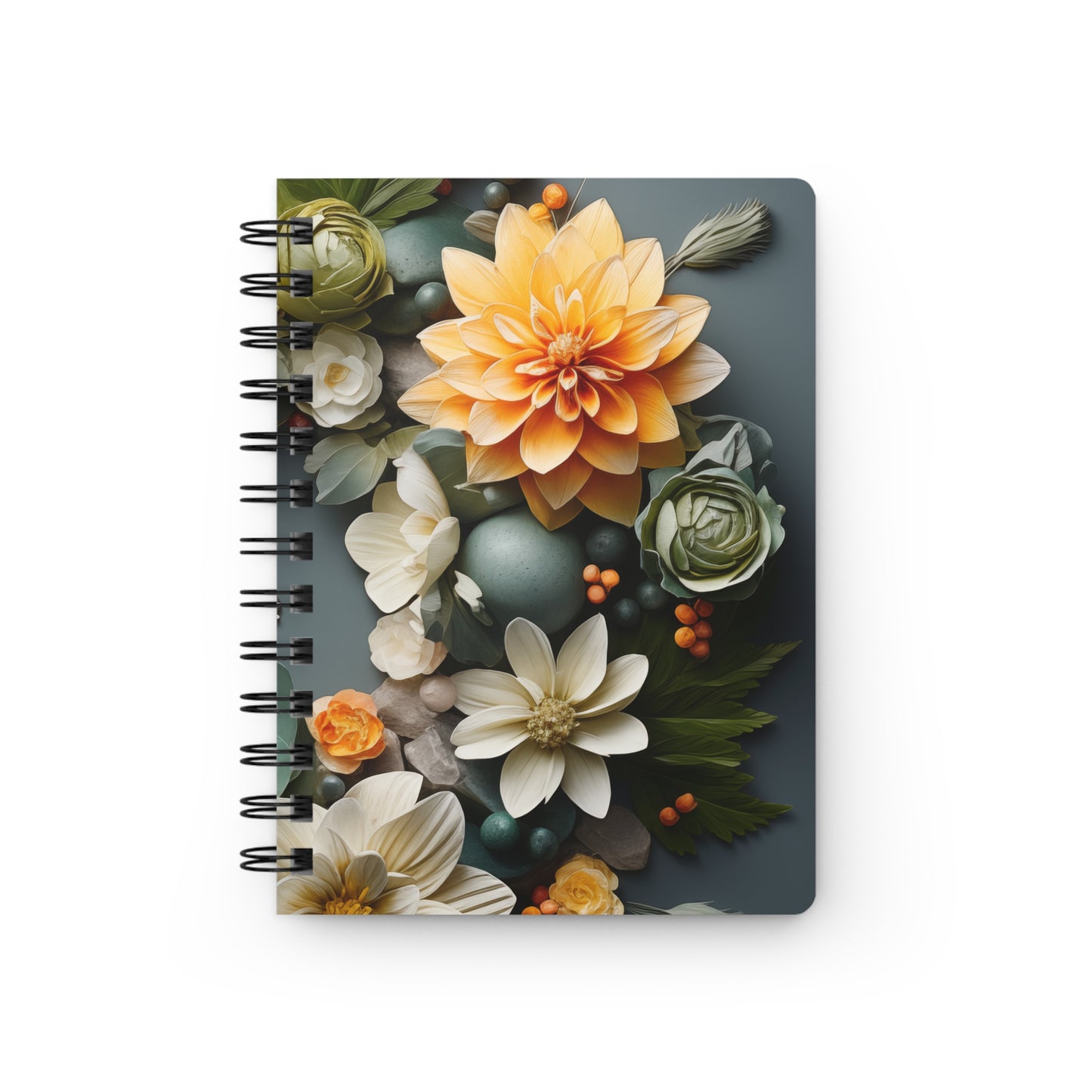 Spiral Bound Journal - Floral 2