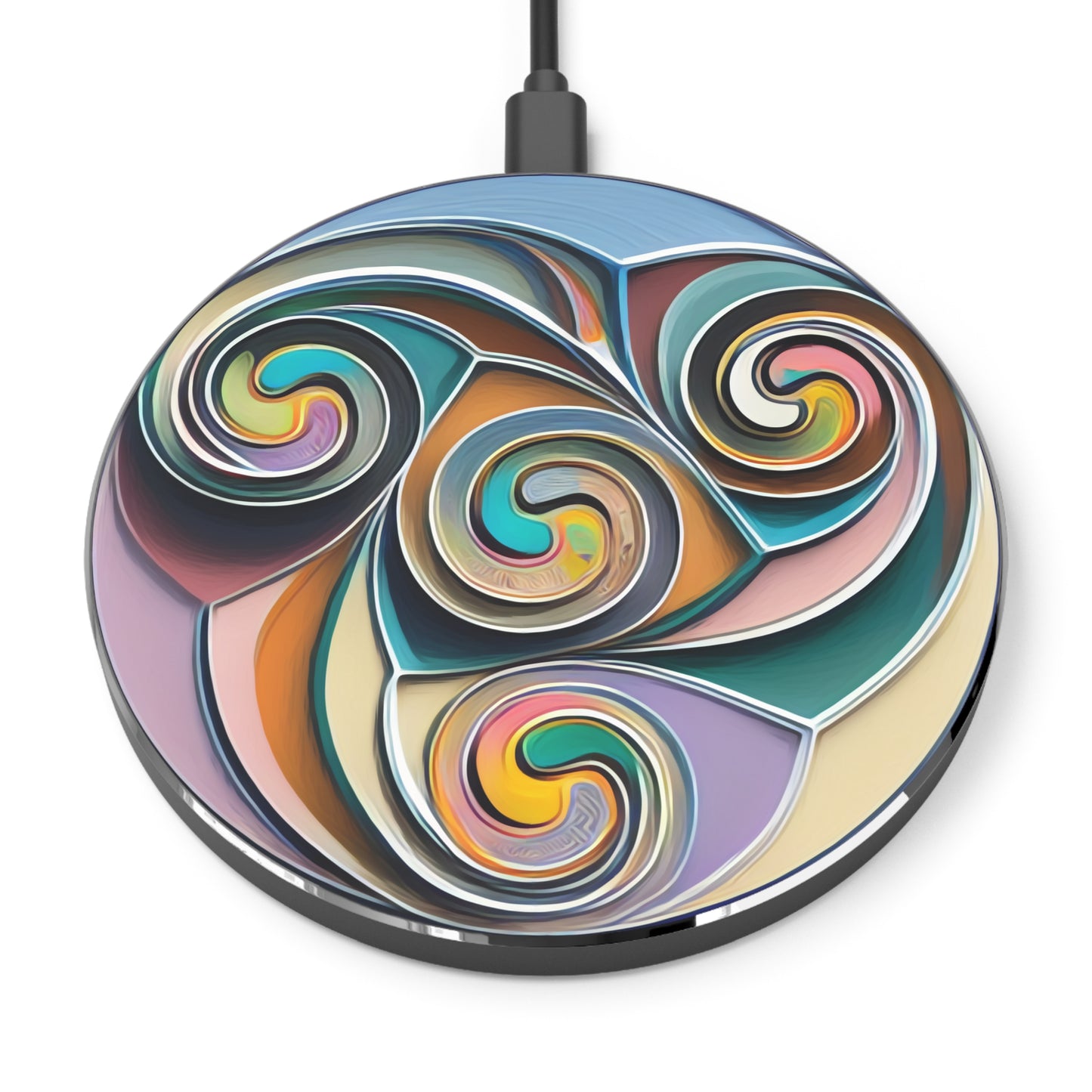 Wireless Charger Celtic Spiral Two
