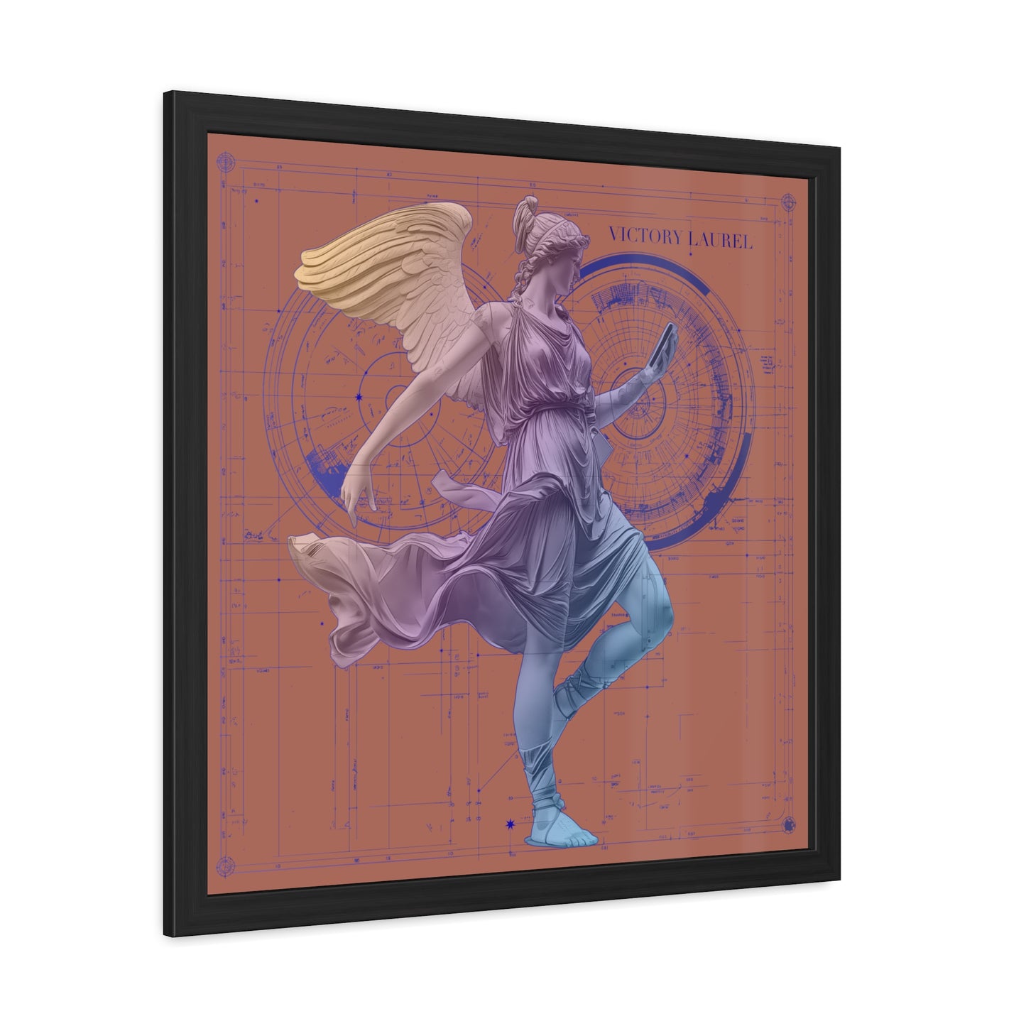 Framed Posters Desert Pink Color Nike