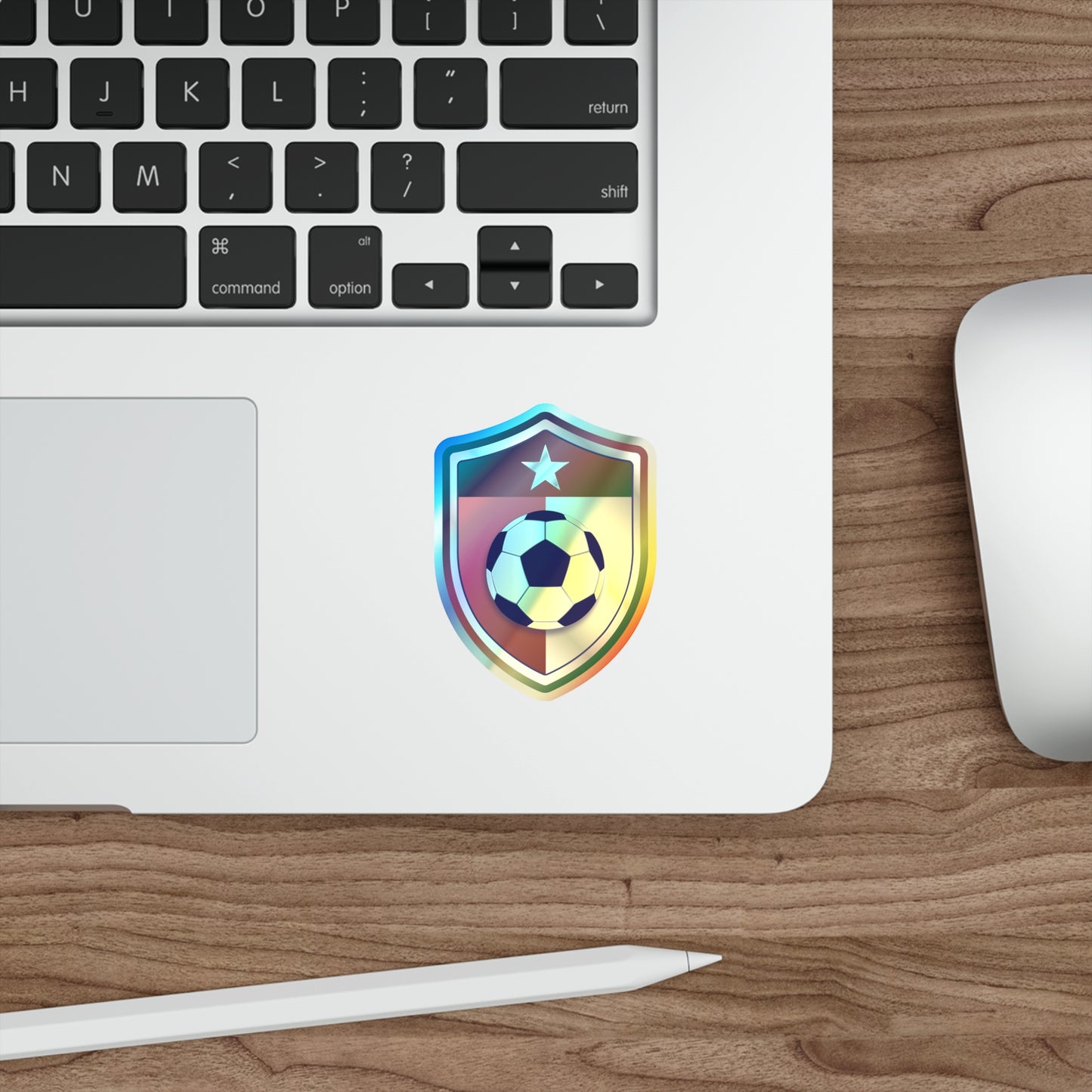 Texas Soccer Holographic Die-cut Stickers