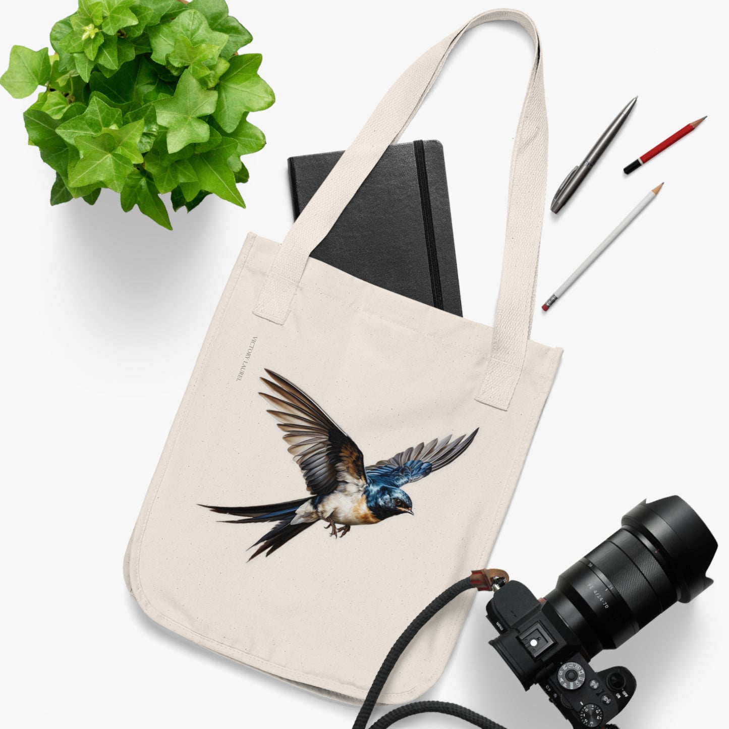 Organic Canvas Tote Bag